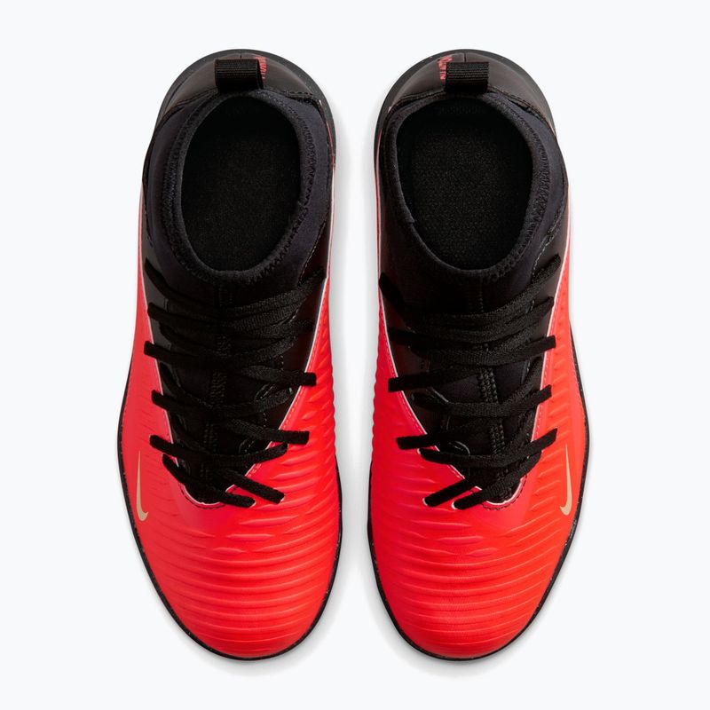 Scarpe da calcio bambino Nike Jr. Phantom 6 High Club bright crimson/bright crimson/black 3