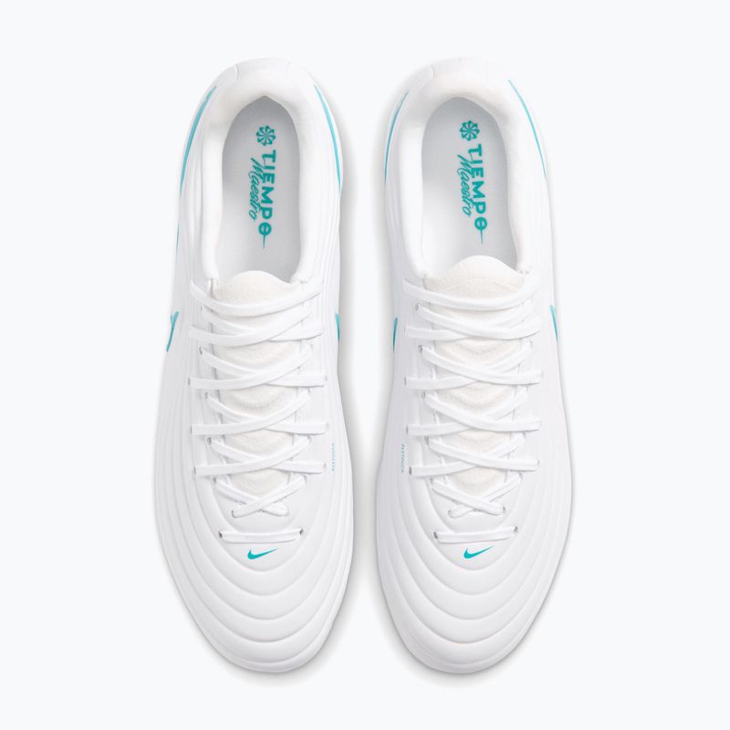 Scarpe da calcio uomo Nike Tiempo Maestro Academy FG/MG white/white/dusty cactus 4