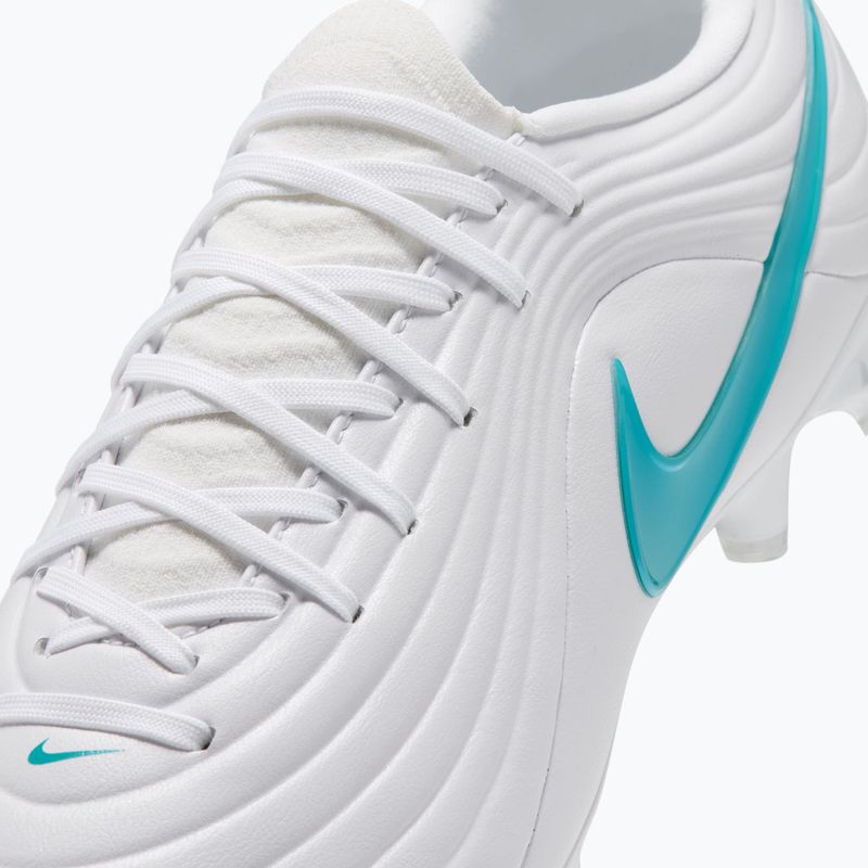 Scarpe da calcio uomo Nike Tiempo Maestro Academy FG/MG white/white/dusty cactus 6