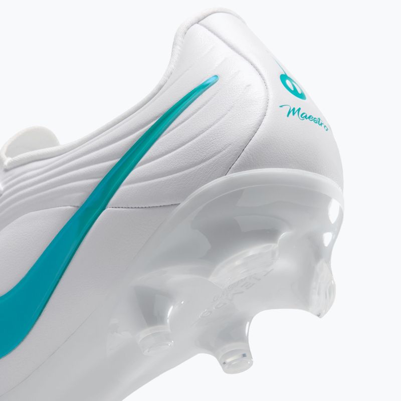 Scarpe da calcio uomo Nike Tiempo Maestro Academy FG/MG white/white/dusty cactus 7