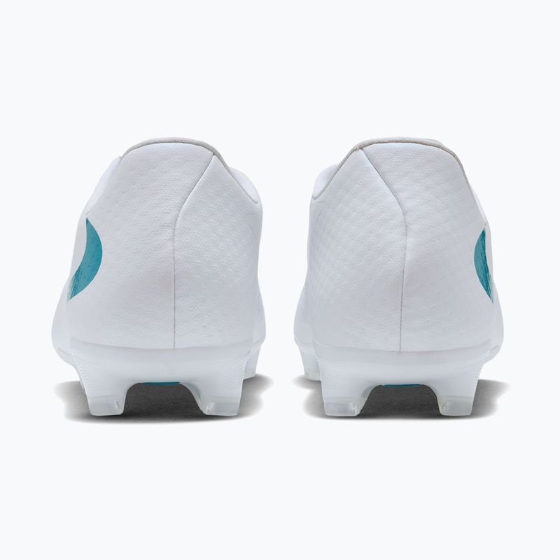 Scarpe da calcio uomo Nike Phantom 6 Low Academy FG/MG white/white/dusty cactus 5