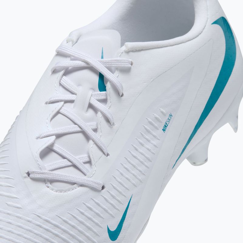 Scarpe da calcio uomo Nike Phantom 6 Low Academy FG/MG white/white/dusty cactus 6