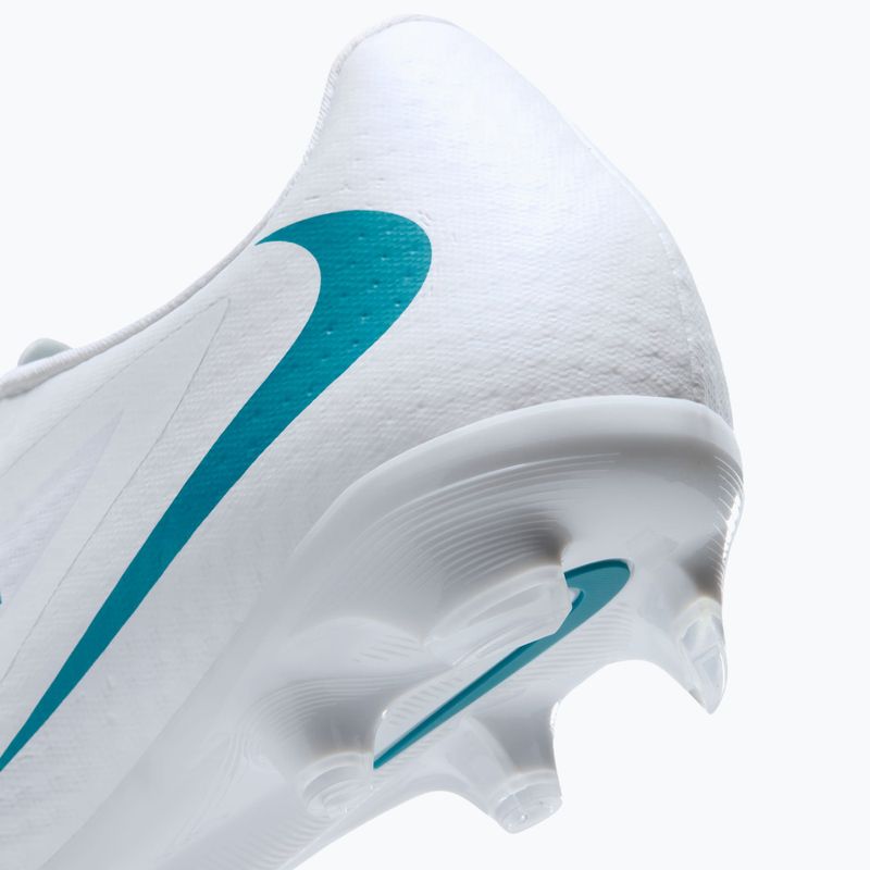 Scarpe da calcio uomo Nike Phantom 6 Low Academy FG/MG white/white/dusty cactus 7