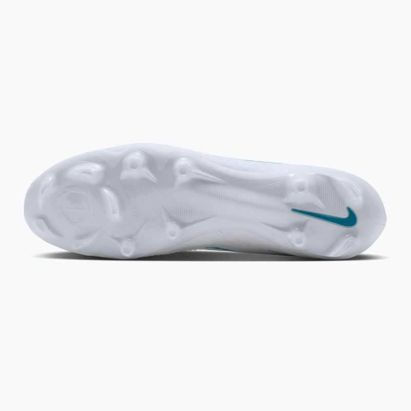 Scarpe da calcio uomo Nike Phantom 6 Low Academy FG/MG white/white/dusty cactus 9