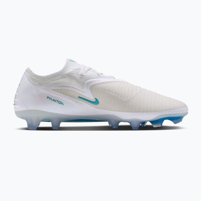 Scarpe da calcio uomo Nike Phantom 6 Low Elite FG white/white/dusty cactus 2
