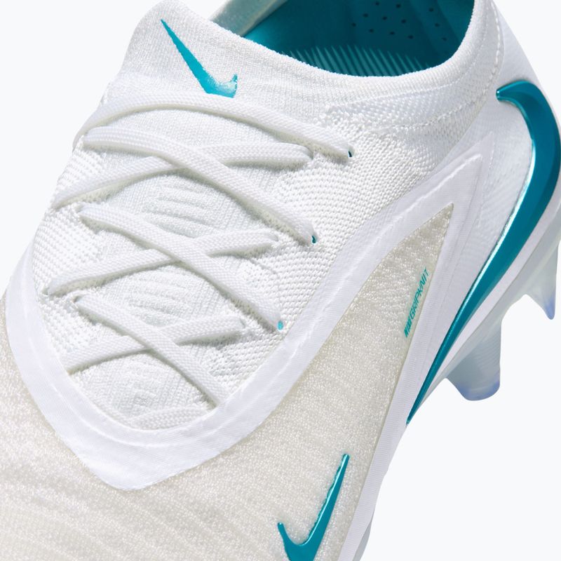 Scarpe da calcio uomo Nike Phantom 6 Low Elite FG white/white/dusty cactus 6