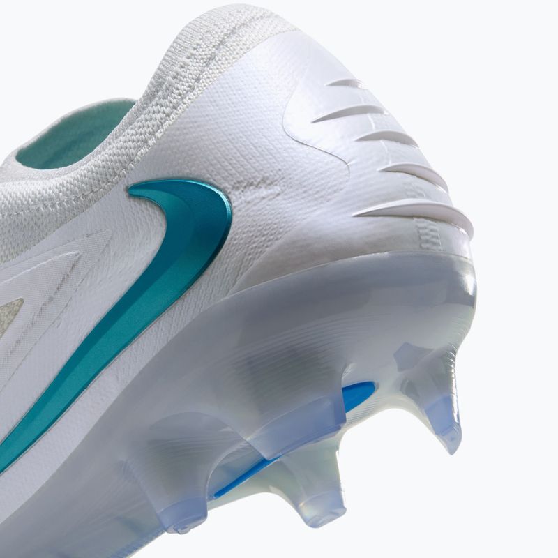 Scarpe da calcio uomo Nike Phantom 6 Low Elite FG white/white/dusty cactus 7