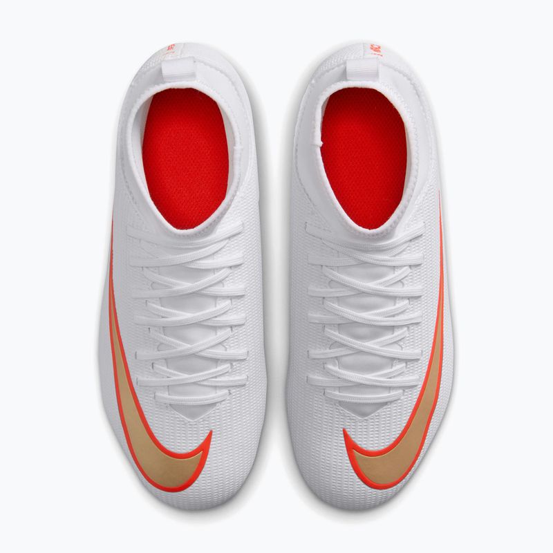 Scarpe da calcio bambino Nike Jr. Mercurial Superfly 11 Club white/bright crimson/blur 4