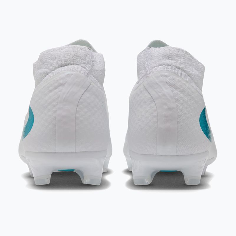 Scarpe da calcio uomo Nike Phantom 6 High Academy FG/MG white/white/dusty cactus 5