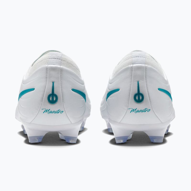 Scarpe da calcio uomo Nike Tiempo Maestro Elite FG white/white/dusty cactus 5