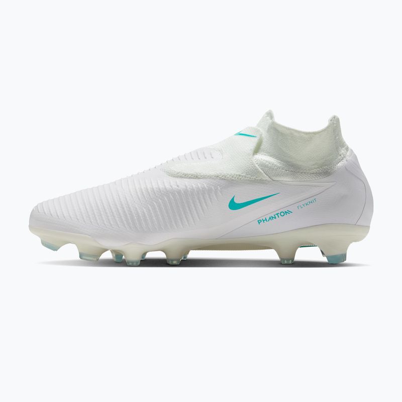Scarpe da calcio uomo Nike Phantom 6 High Pro FG white/white/dusty cactus 2
