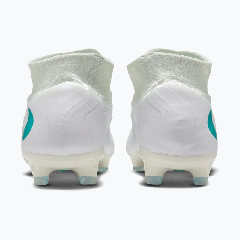 Scarpe da calcio uomo Nike Phantom 6 High Pro FG white/white/dusty cactus 4