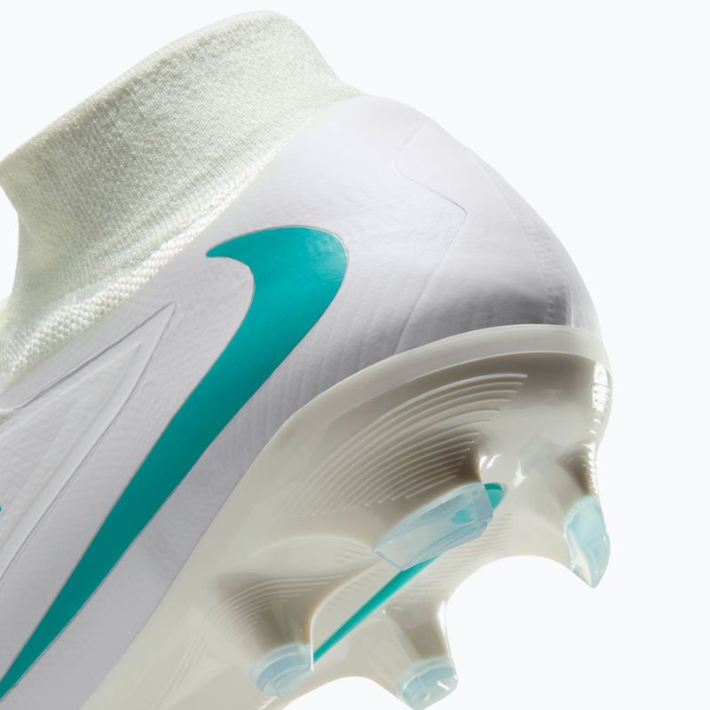 Scarpe da calcio uomo Nike Phantom 6 High Pro FG white/white/dusty cactus 6