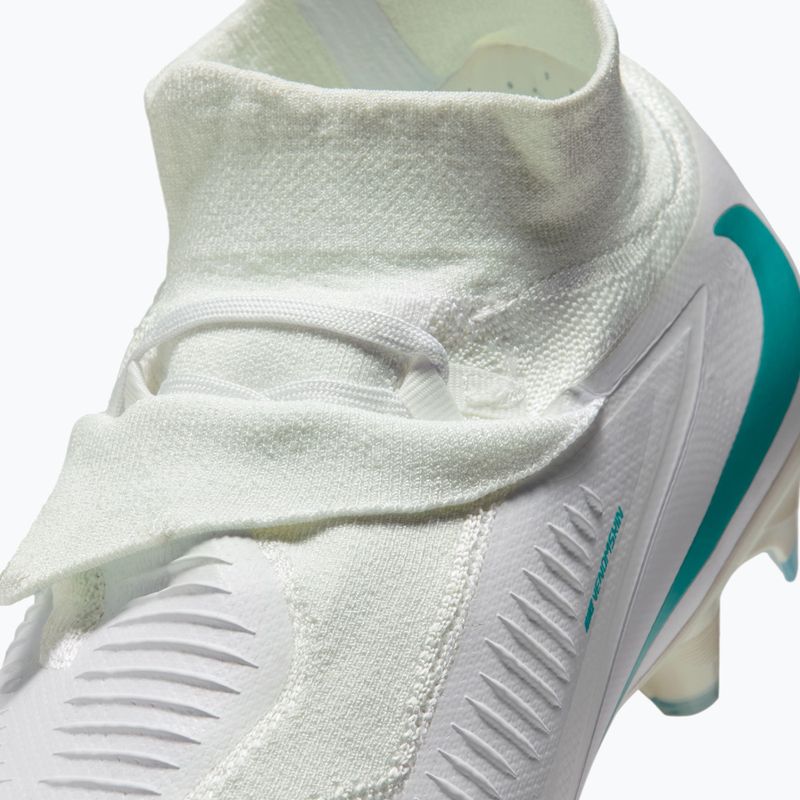 Scarpe da calcio uomo Nike Phantom 6 High Pro FG white/white/dusty cactus 7