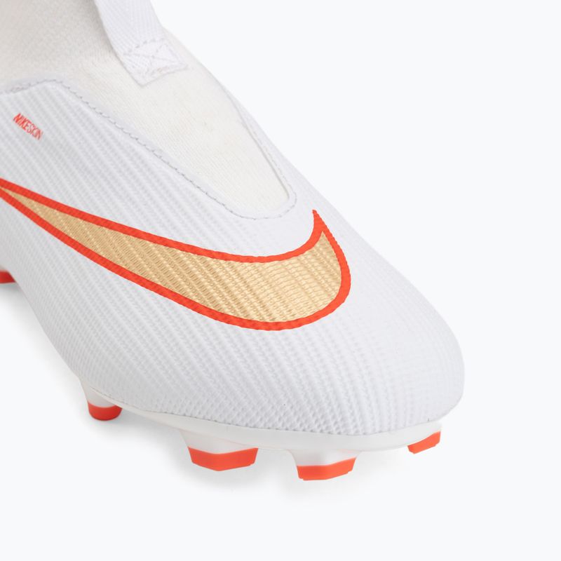 Scarpe da calcio bambino Nike Jr. Mercurial Superfly 11 Academy white/bright crimson/blur 7