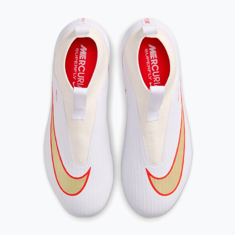 Scarpe da calcio bambino Nike Jr. Mercurial Superfly 11 Academy white/bright crimson/blur 3
