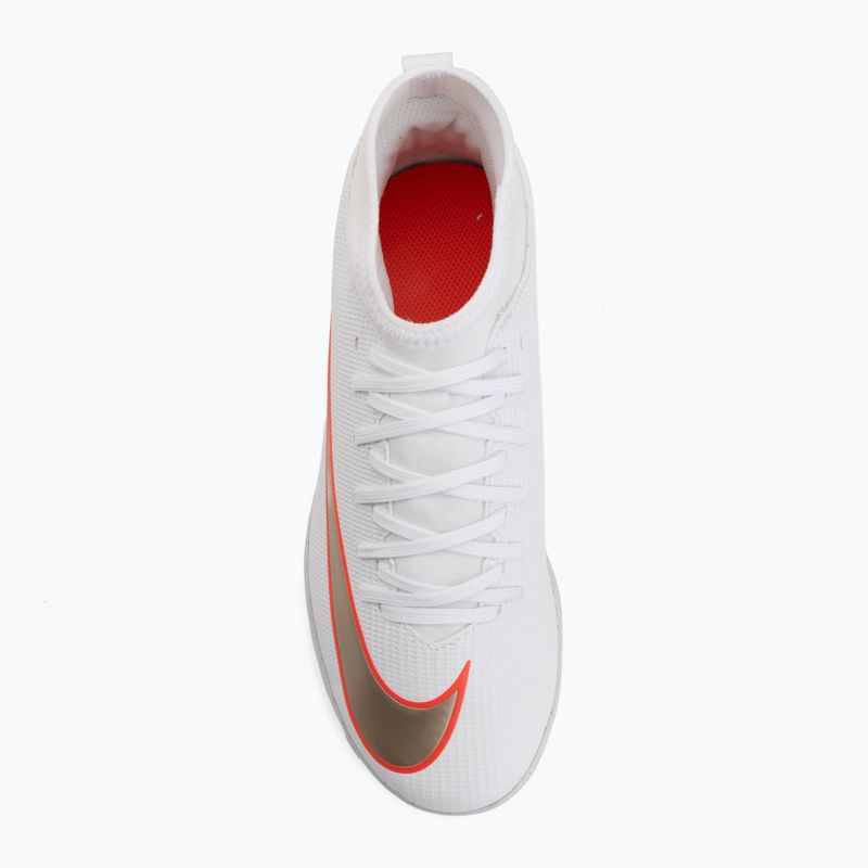 Scarpe da calcio bambino Nike Jr. Mercurial Superfly 11 Club white/bright crimson/blur 5