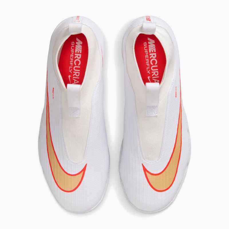 Scarpe da calcio bambino Nike Jr. Mercurial Superfly 11 Academy white/bright crimson/blur 3