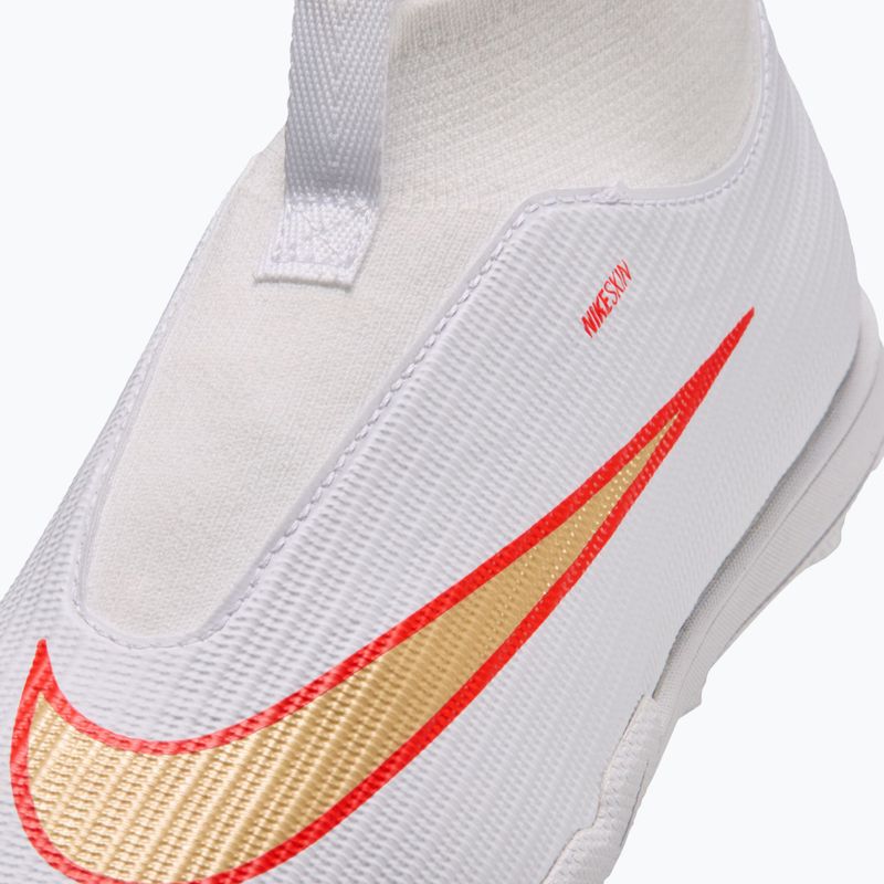 Scarpe da calcio bambino Nike Jr. Mercurial Superfly 11 Academy white/bright crimson/blur 5