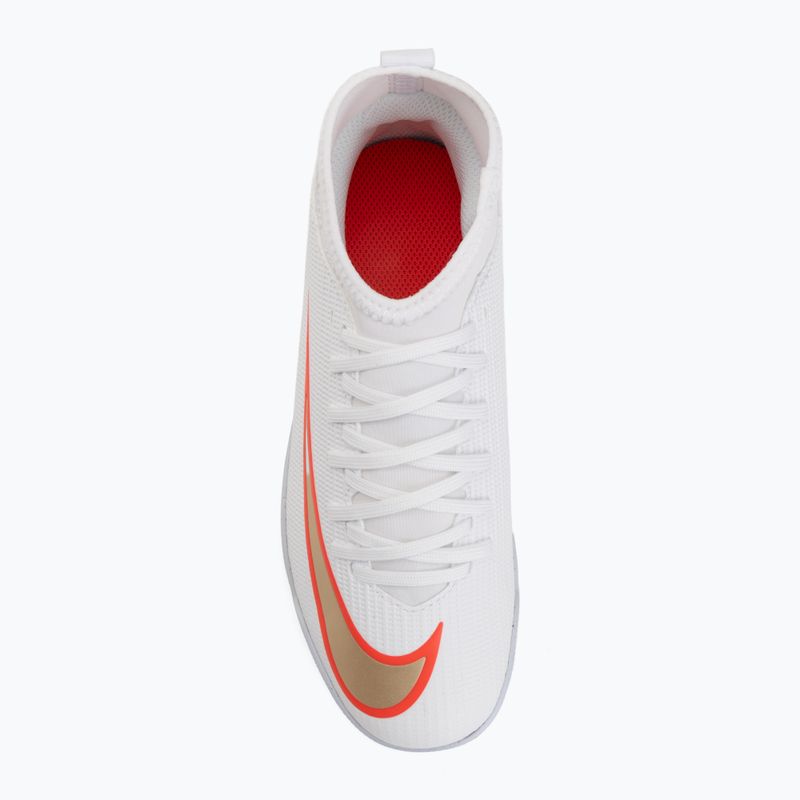 Scarpe da calcio bambino Nike Jr. Mercurial Superfly 11 Club white/bright crimson/blur 5