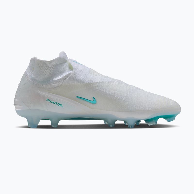 Scarpe da calcio uomo Nike Phantom 6 High Elite FG white/white/dusty cactus 2