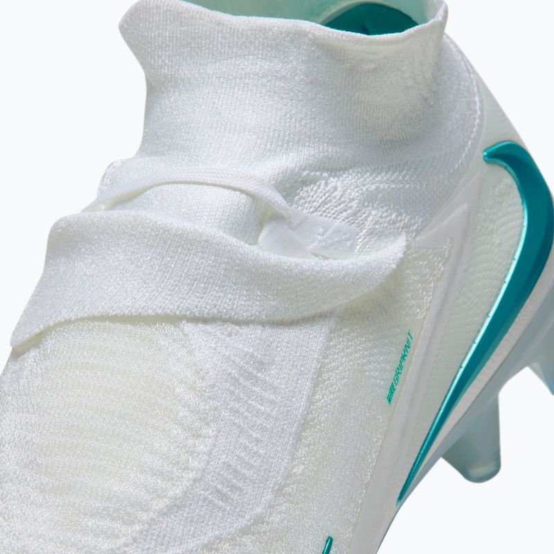 Scarpe da calcio uomo Nike Phantom 6 High Elite FG white/white/dusty cactus 6