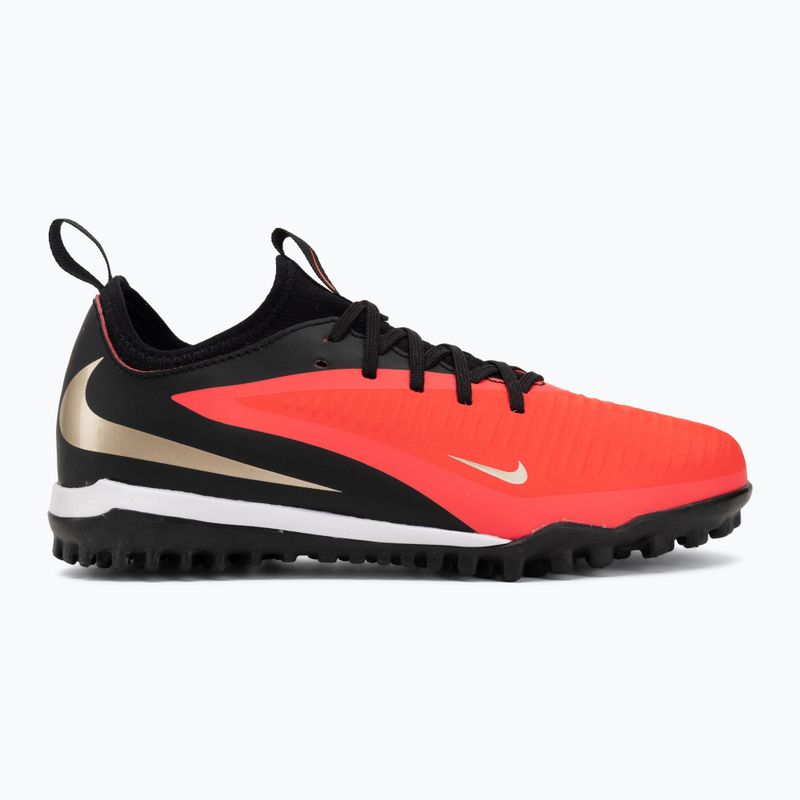 Scarpe da calcio bambino Nike Jr. Phantom 6 Low Academy Bright Crimson/Bright Crimson/Black 2