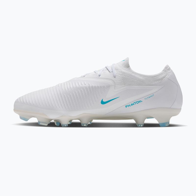 Scarpe da calcio uomo Nike Phantom 6 Low Pro FG white/white/dusty cactus 2