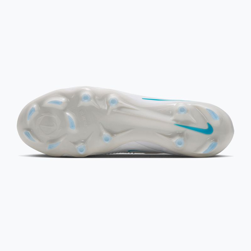 Scarpe da calcio uomo Nike Phantom 6 Low Pro FG white/white/dusty cactus 9