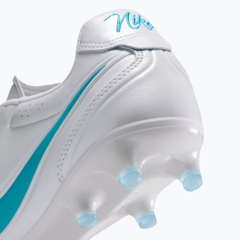 Scarpe da calcio uomo Nike Tiempo Ligera Pro FG white/white/energy 7