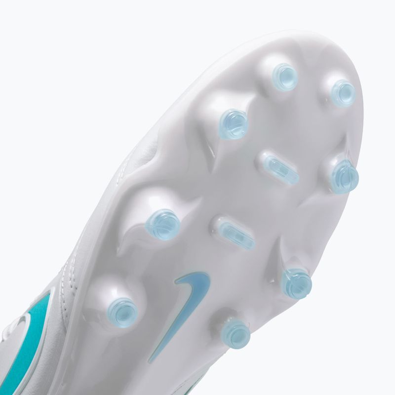 Scarpe da calcio uomo Nike Tiempo Ligera Pro FG white/white/energy 8