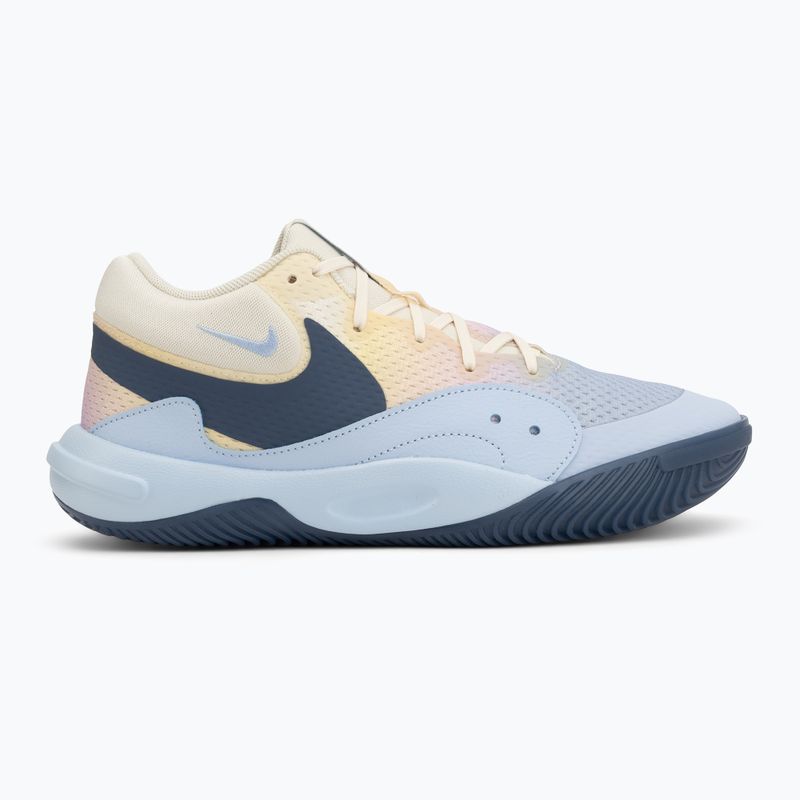 Scarpe da pallavolo Nike Hyperquick SE coconut milk/diffused blue/hydrogen blue 2