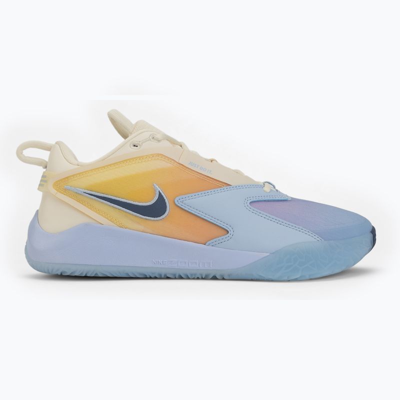 Scarpe da pallavolo Nike Zoom Hyperace 3 SE coconut milk/diffused blue/hydrogen blue 2