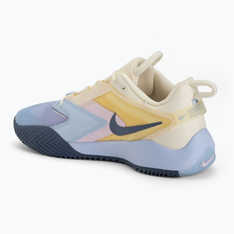 Scarpe da pallavolo Nike Zoom Hyperace 3 SE coconut milk/diffused blue/hydrogen blue 3