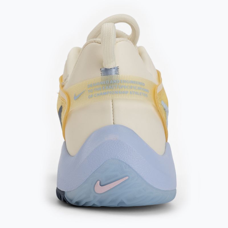Scarpe da pallavolo Nike Zoom Hyperace 3 SE coconut milk/diffused blue/hydrogen blue 4