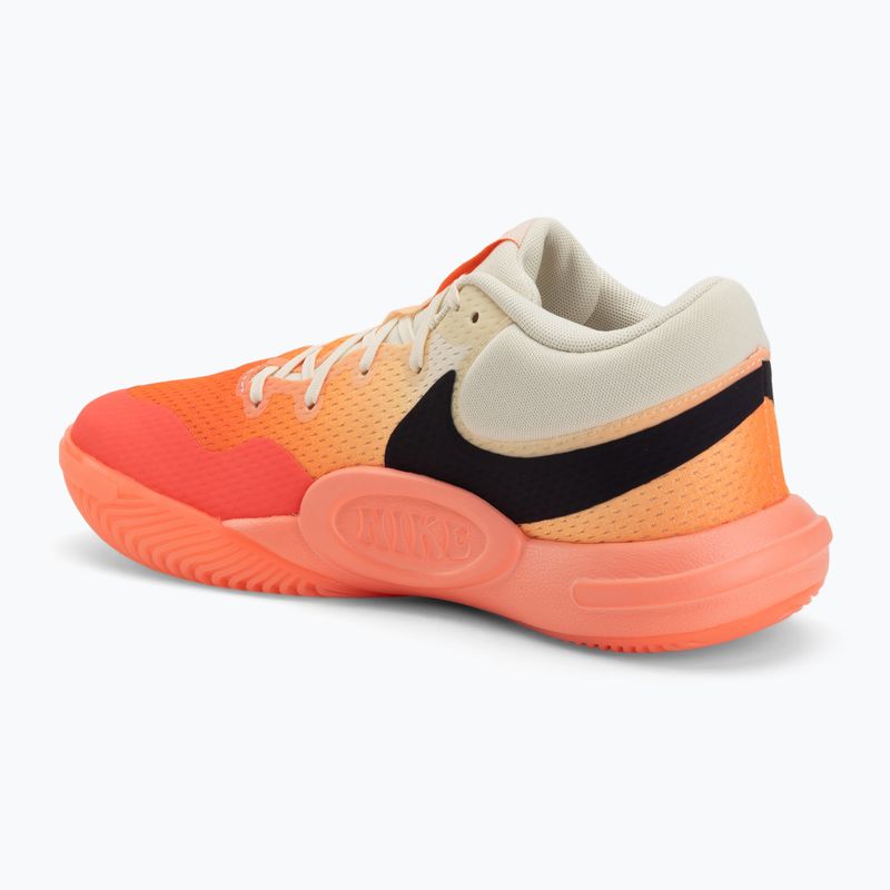 Scarpe da pallavolo Nike Hyperquick SE coconout milk/cave purple/hot lava 3