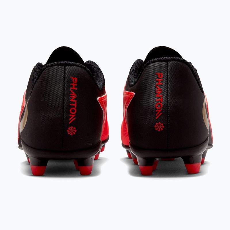 Scarpe da calcio bambino Nike Jr. Phantom 6 Low Club bright crimson/bright crimson/black 2