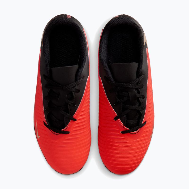 Scarpe da calcio bambino Nike Jr. Phantom 6 Low Club bright crimson/bright crimson/black 3