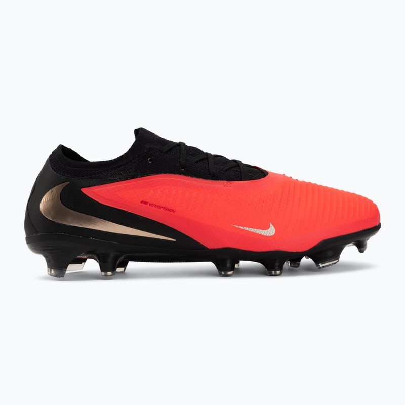 Scarpe da calcio uomo Nike Phantom 6 Low Pro bright crimson/black/blur 2