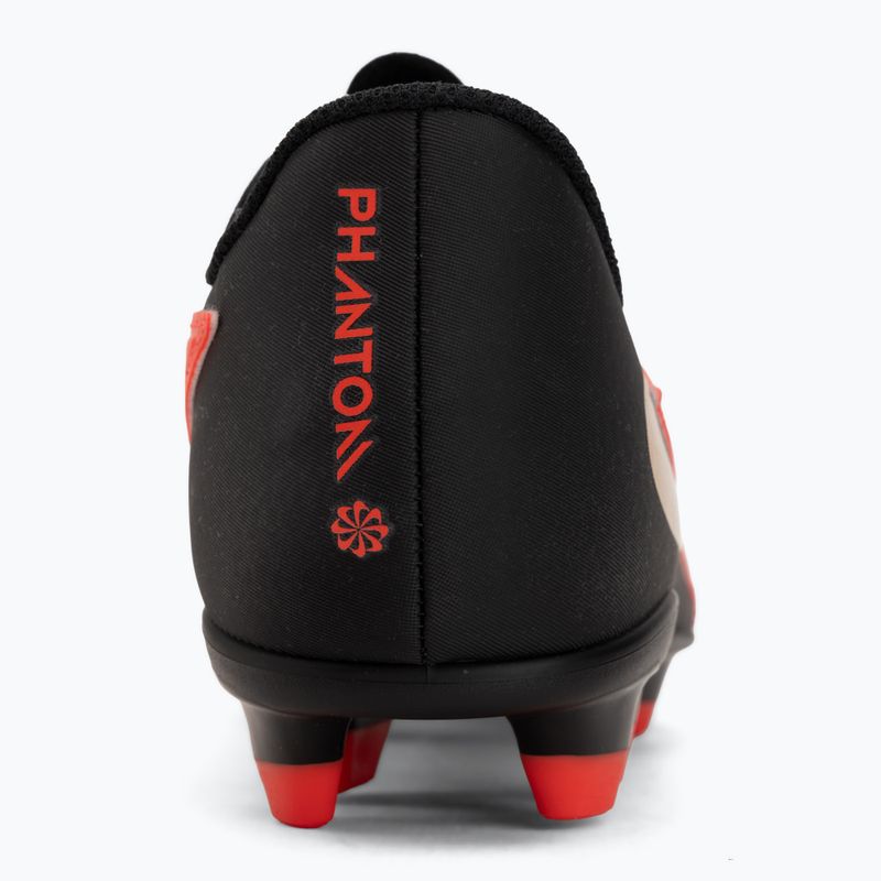 Scarpe da calcio bambino Nike Jr. Phantom 6 Low Club bright crimson/bright crimson/black 6