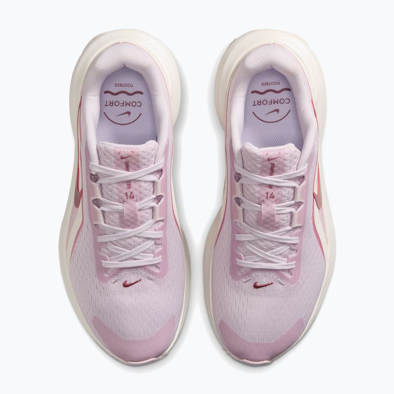 Scarpe da corsa donna Nike Downshifter 14 bleached lilac/sail/pink rise/pink smoke 5