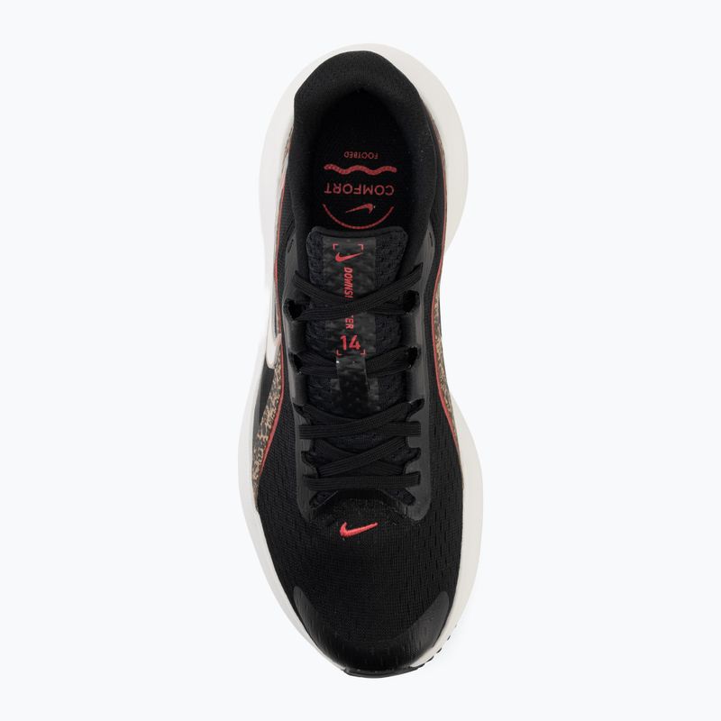 Scarpe da corsa donna Nike Downshifter 14 black/british khaki/fusion red/sail 5