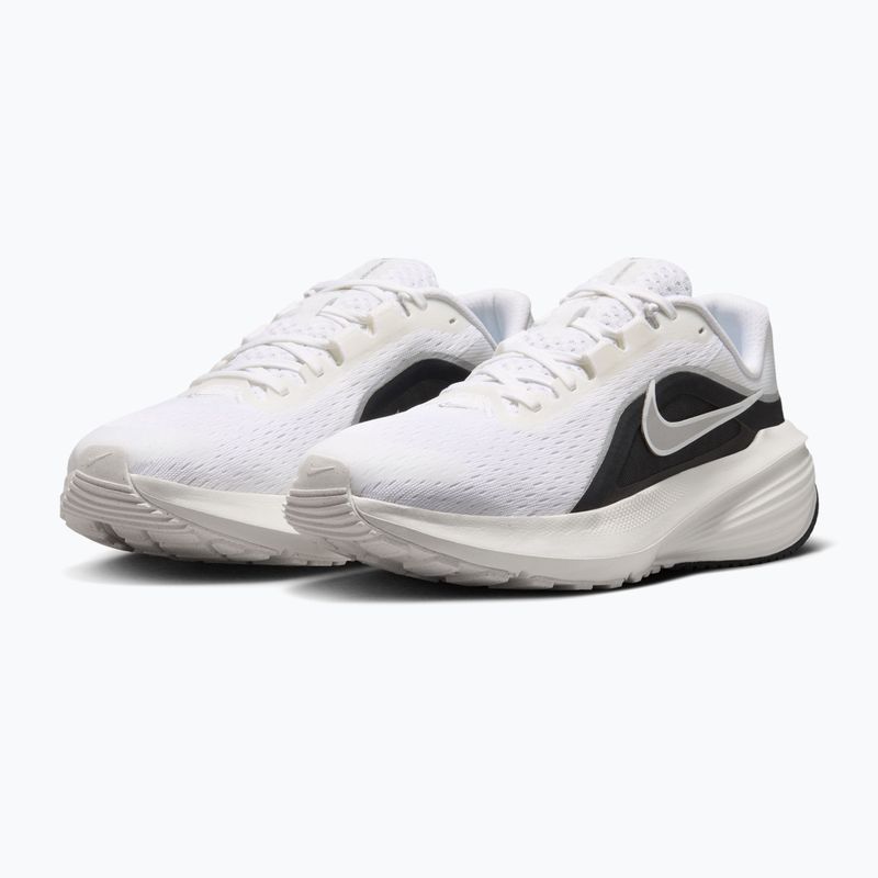 Scarpe da corsa donna Nike Downshifter 14 white/summit white/metallic silver 3