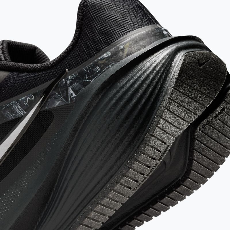 Scarpe da corsa uomo Nike Downshifter 14 black/dark smoke grey/metallic dark grey 6