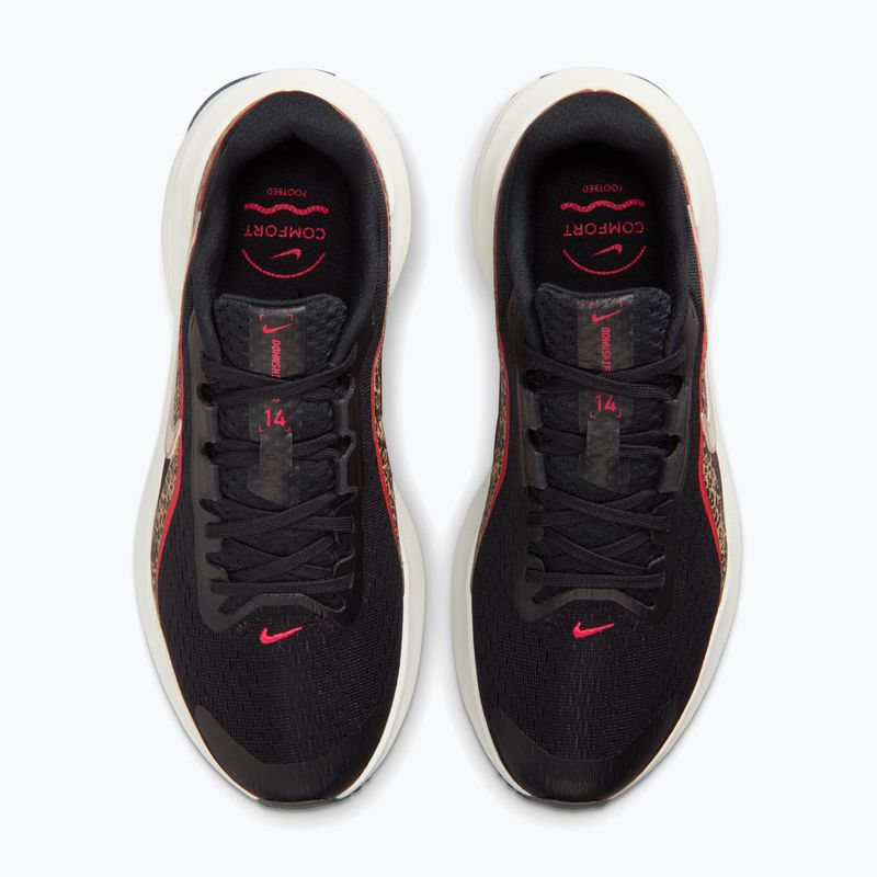 Scarpe da corsa donna Nike Downshifter 14 black/british khaki/fusion red/sail 4