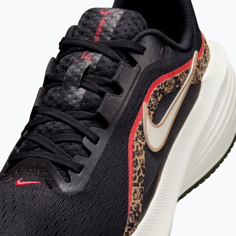 Scarpe da corsa donna Nike Downshifter 14 black/british khaki/fusion red/sail 5