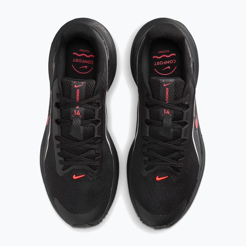 Scarpe da corsa uomo Nike Downshifter 14 black/anthracite/white/red orbit 5