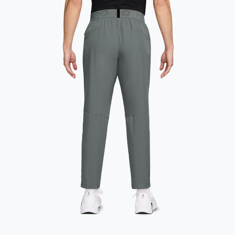 Pantaloni da uomo Nike Pro Training smoke grey/black 2