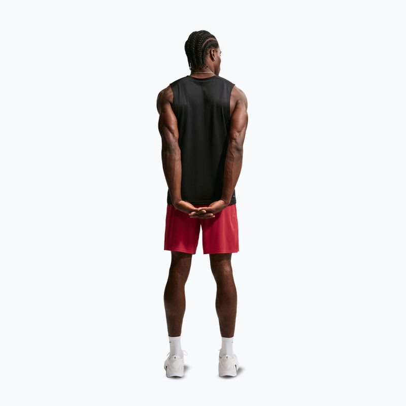 Pantaloncini da allenamento uomo Nike Flex tough red/black 2