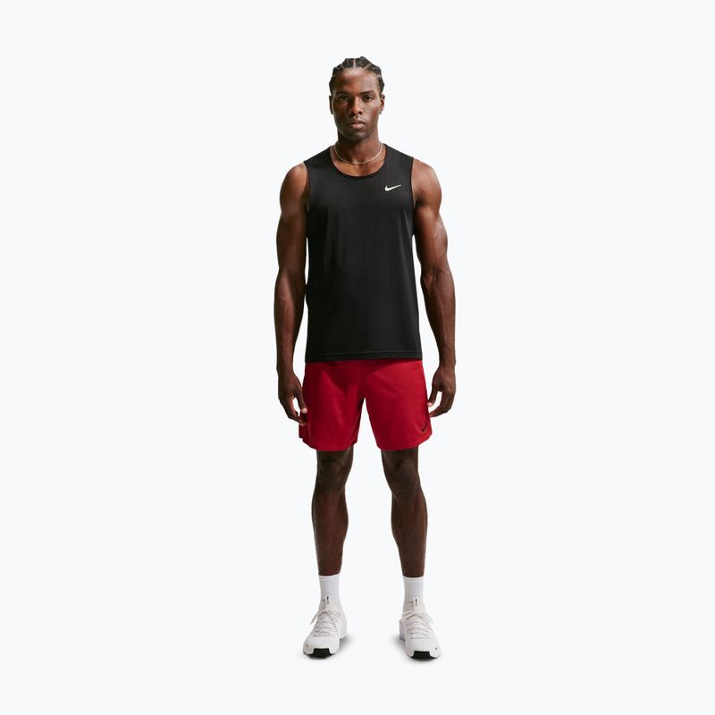 Pantaloncini da allenamento uomo Nike Flex tough red/black 7
